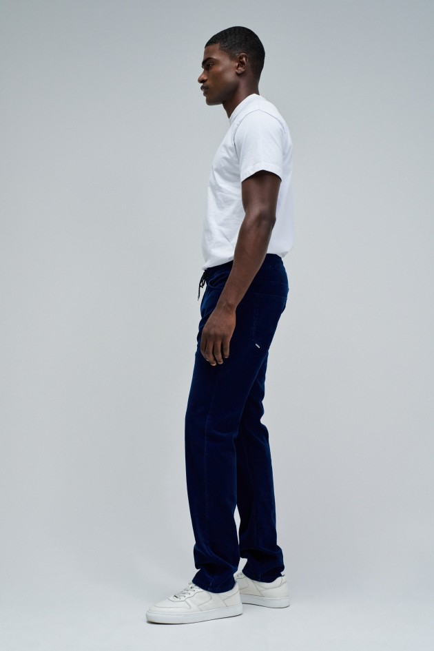 REGULAR FIT JOGGERS IN CORDOROY
