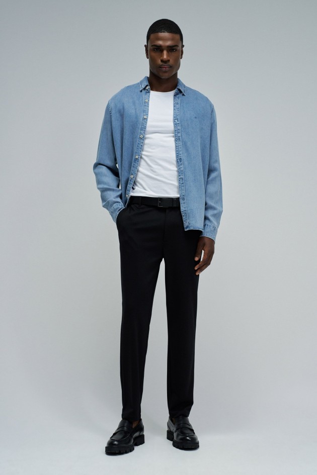 SHIRT IN LIGHTDENIM
