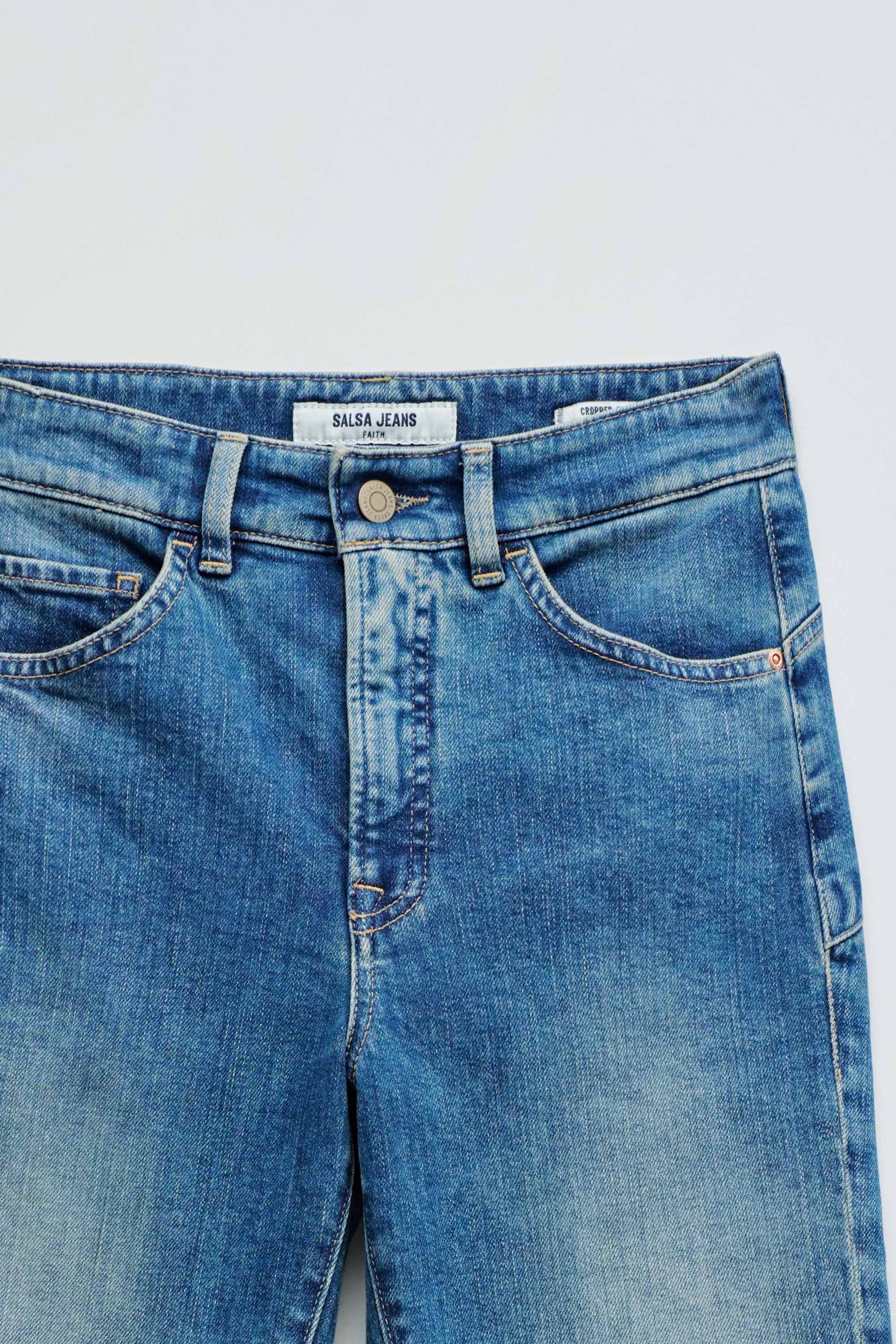 VAQUEROS FAITH PUSH IN CROPPED SLIM
