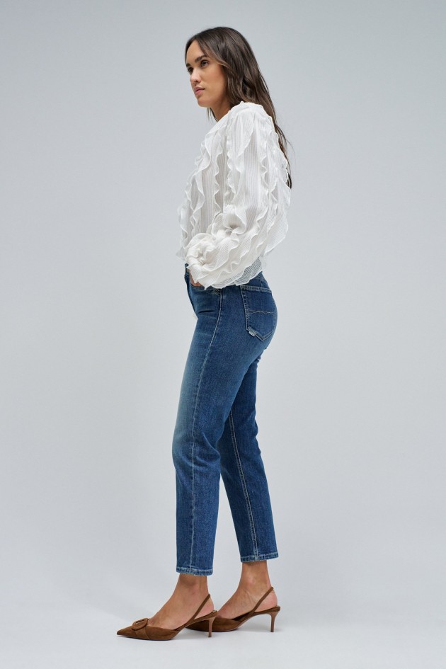 JEAN TRUE CROPPED SLIM