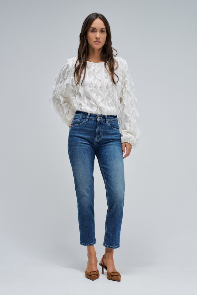 JEAN TRUE CROPPED SLIM