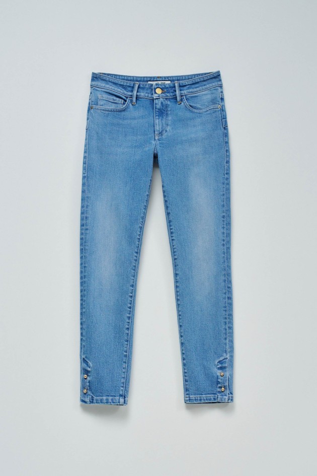 WONDER PUSH UP CROPPED SKINNY JEANS