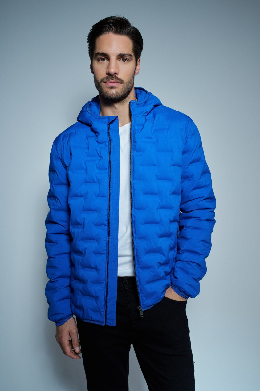 CASACO PUFFER COM BOLSOS