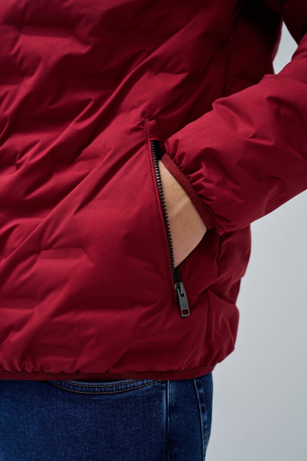PUFFERMANTEL MIT TASCHEN
