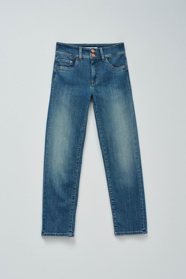 VAQUEROS SECRET PUSH IN CROPPED SLIM