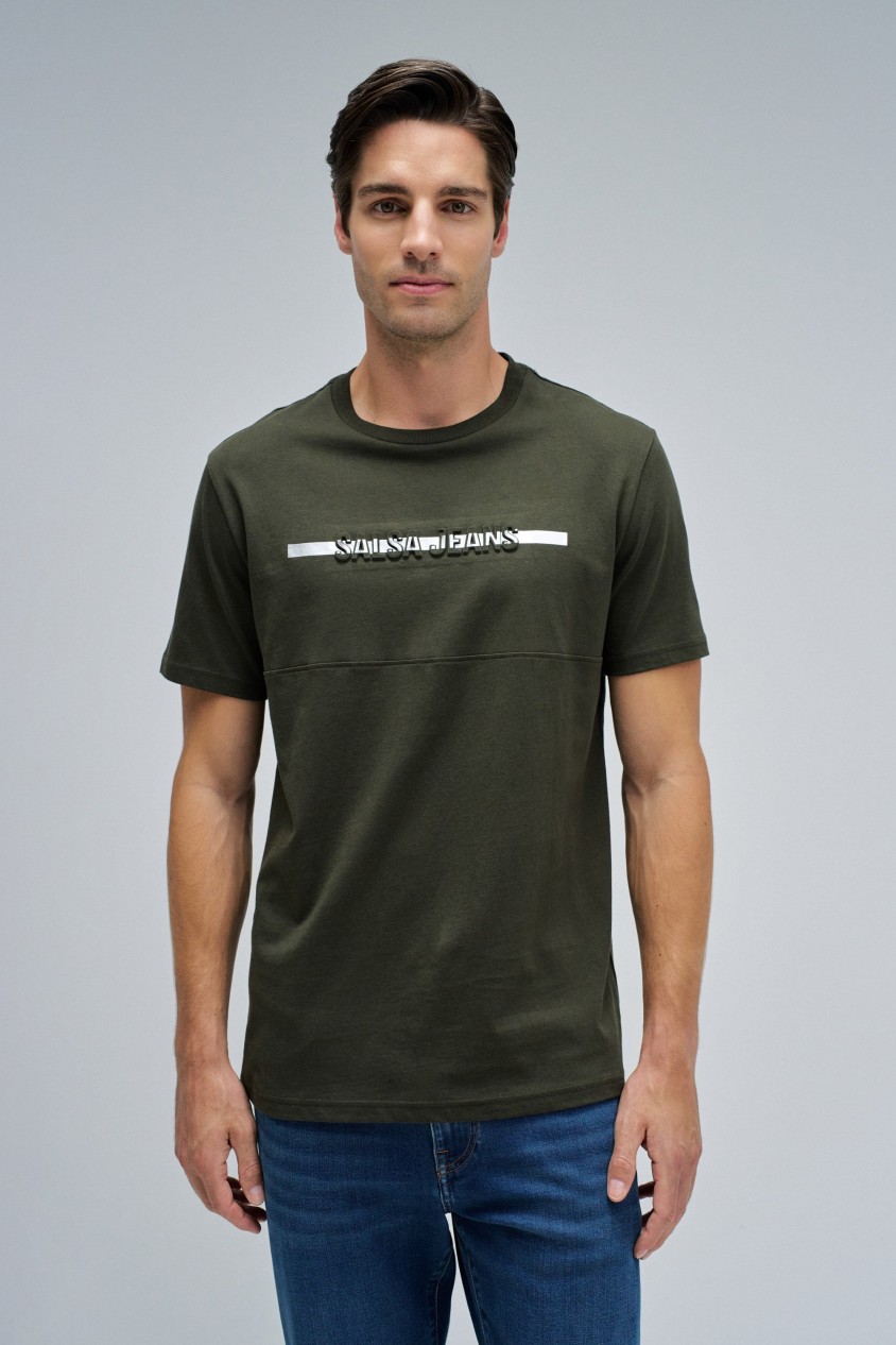T-SHIRT COM BRANDING
