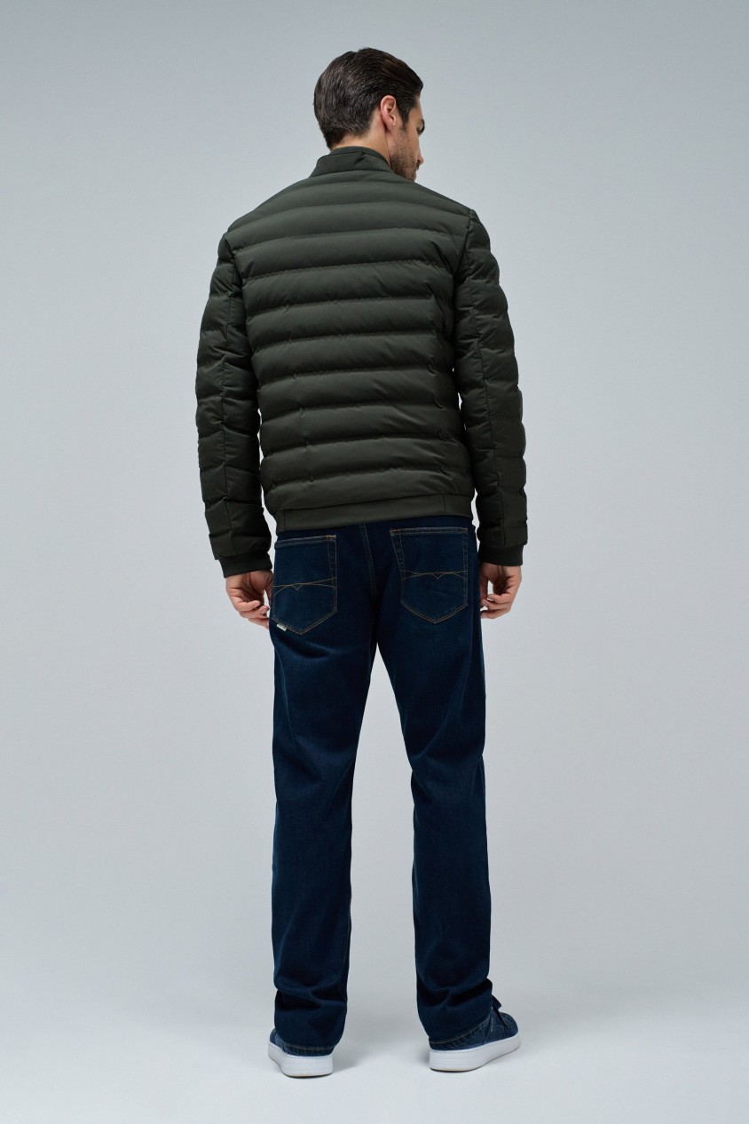 CASACO PUFFER COM BOLSOS