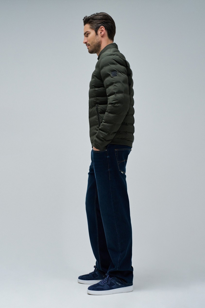 CASACO PUFFER COM BOLSOS
