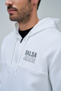 HOODIE COM FECHO
