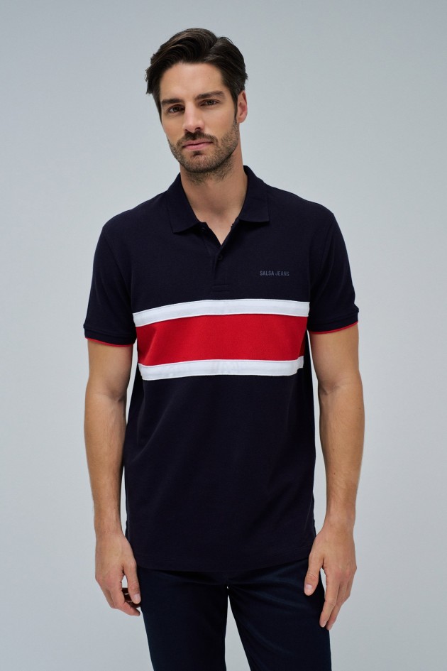 POLO TRICOLOR