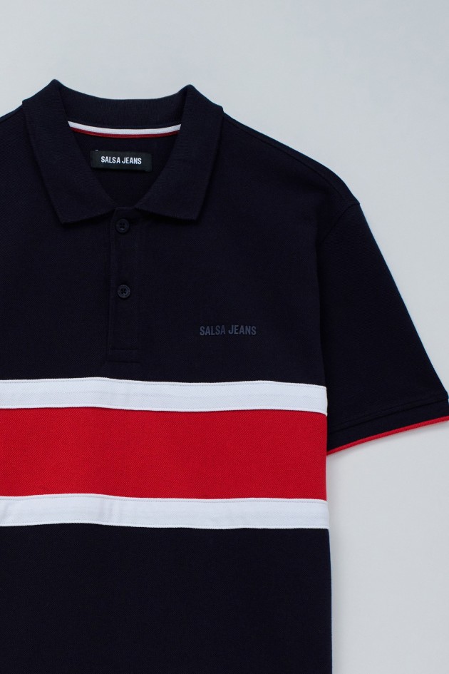 POLO TRICOLOR