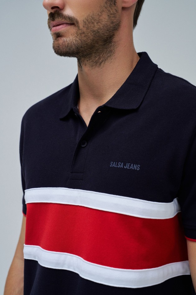POLO TRICOLOR