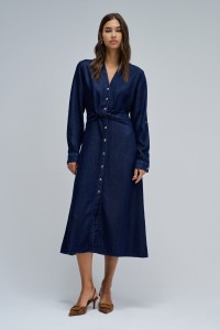 VESTIDO EM LIGHTDENIM VESTIDO EM LIGHTDENIM