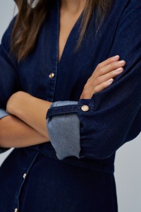 VESTIDO EM LIGHTDENIM VESTIDO EM LIGHTDENIM