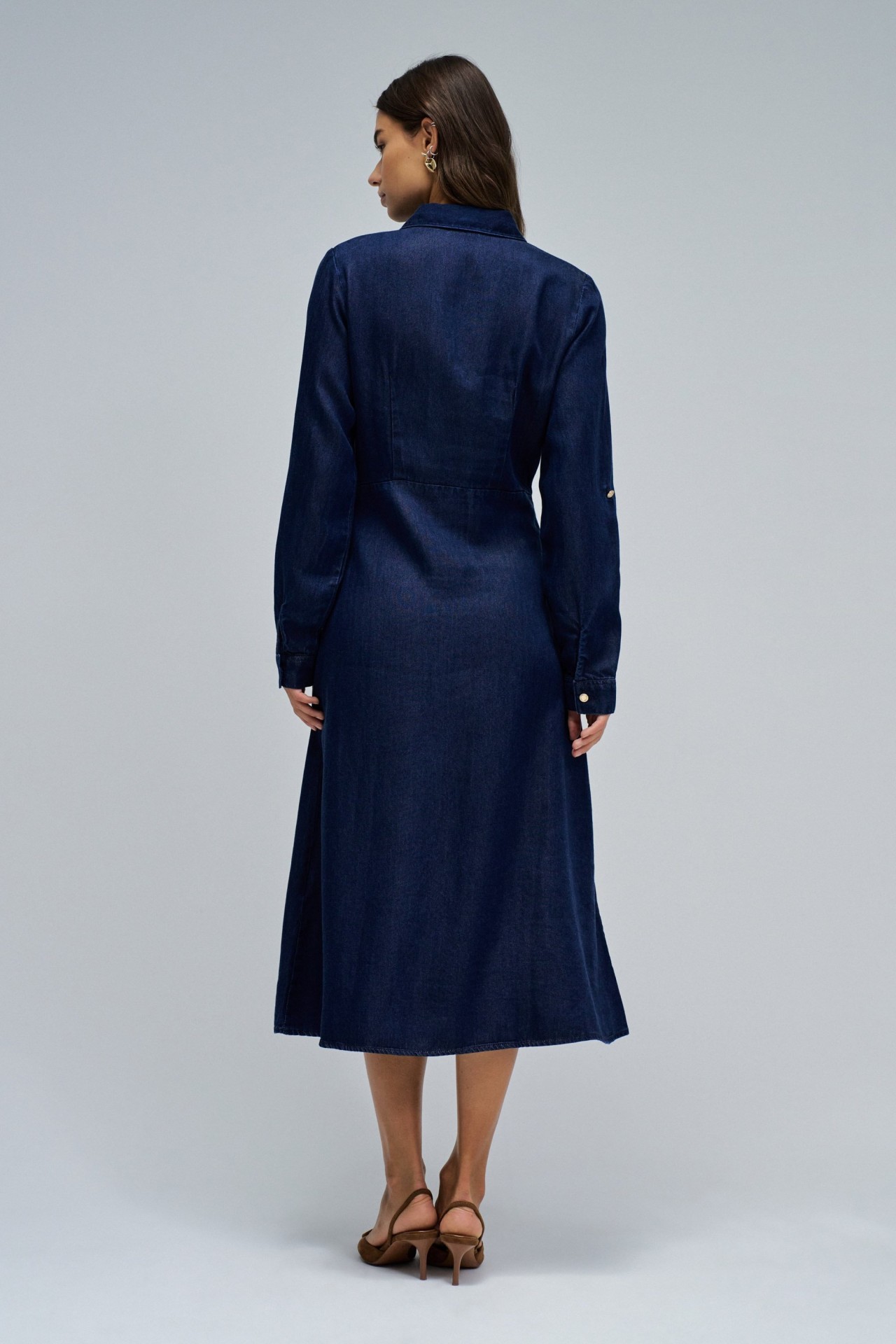 VESTIDO EM LIGHTDENIM