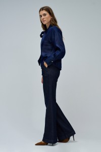 HELLBLAUE BLUSE