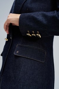BLAZER EM DENIM