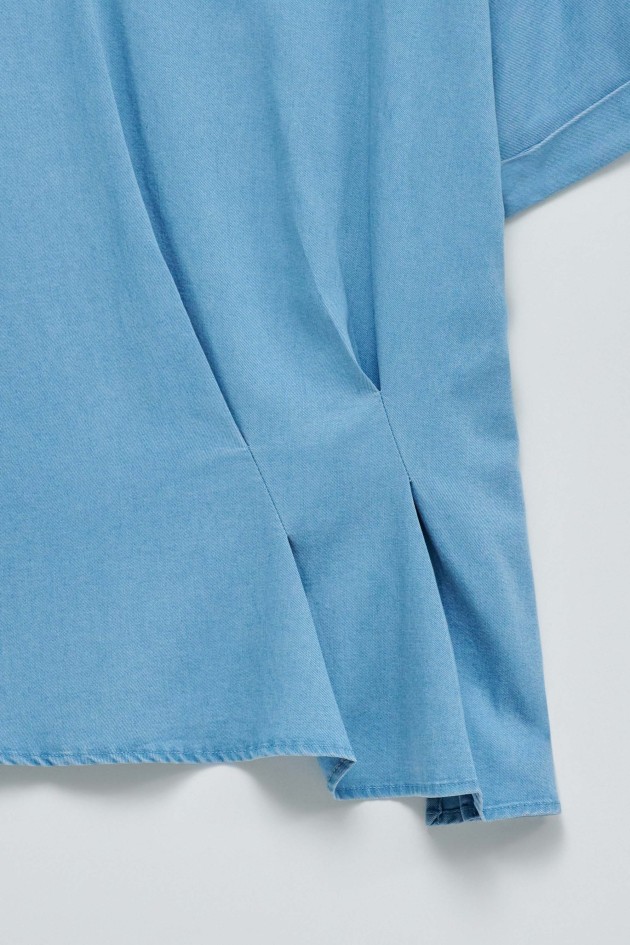LIGHTDENIM BLOUSE