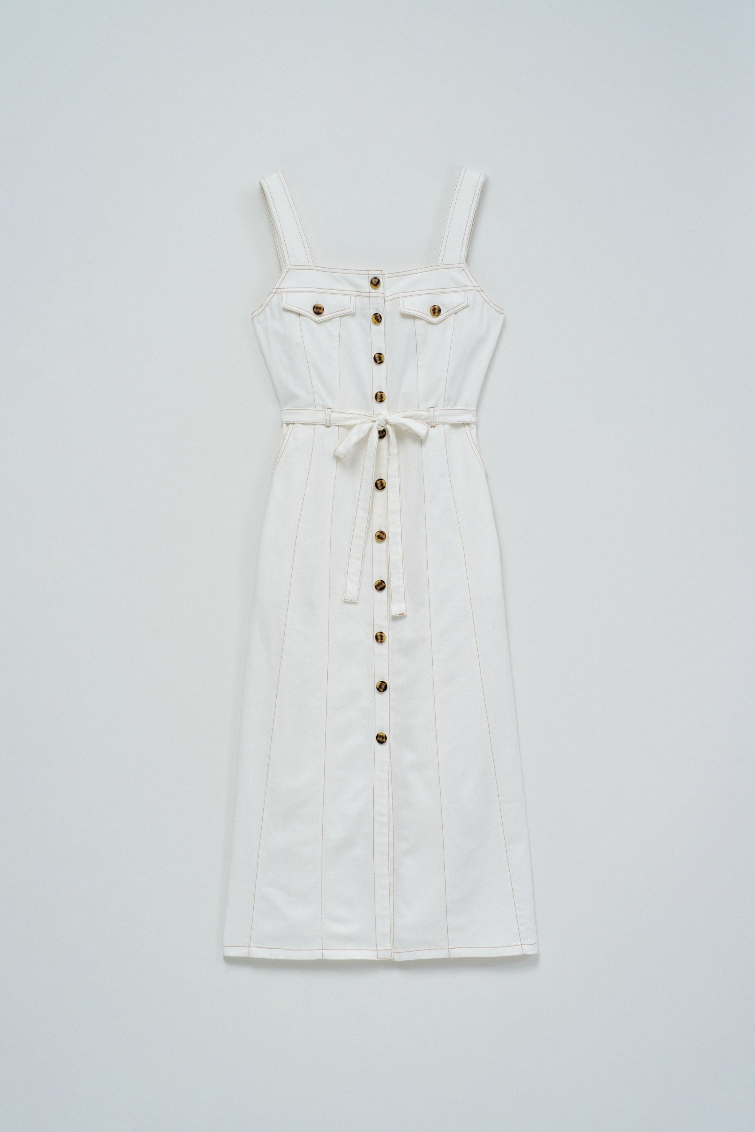 MIDI LIGHTDENIM DRESS