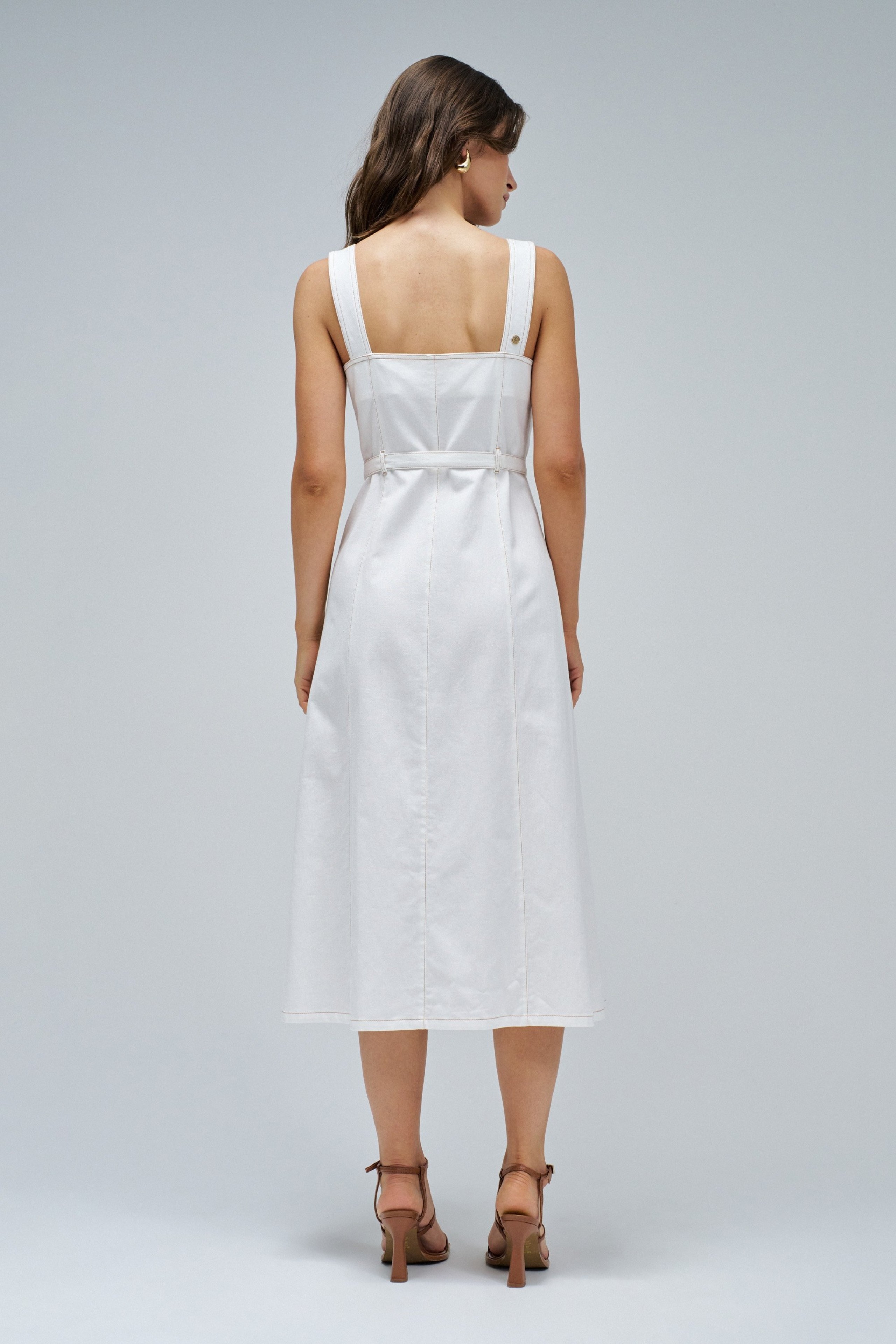 MIDI LIGHTDENIM DRESS