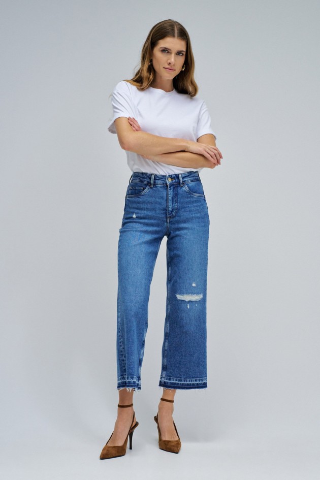 VAQUEROS FAITH PUSH IN CROPPED STRAIGHT