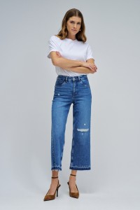 VAQUEROS FAITH PUSH IN CROPPED STRAIGHT VAQUEROS FAITH PUSH IN CROPPED STRAIGHT