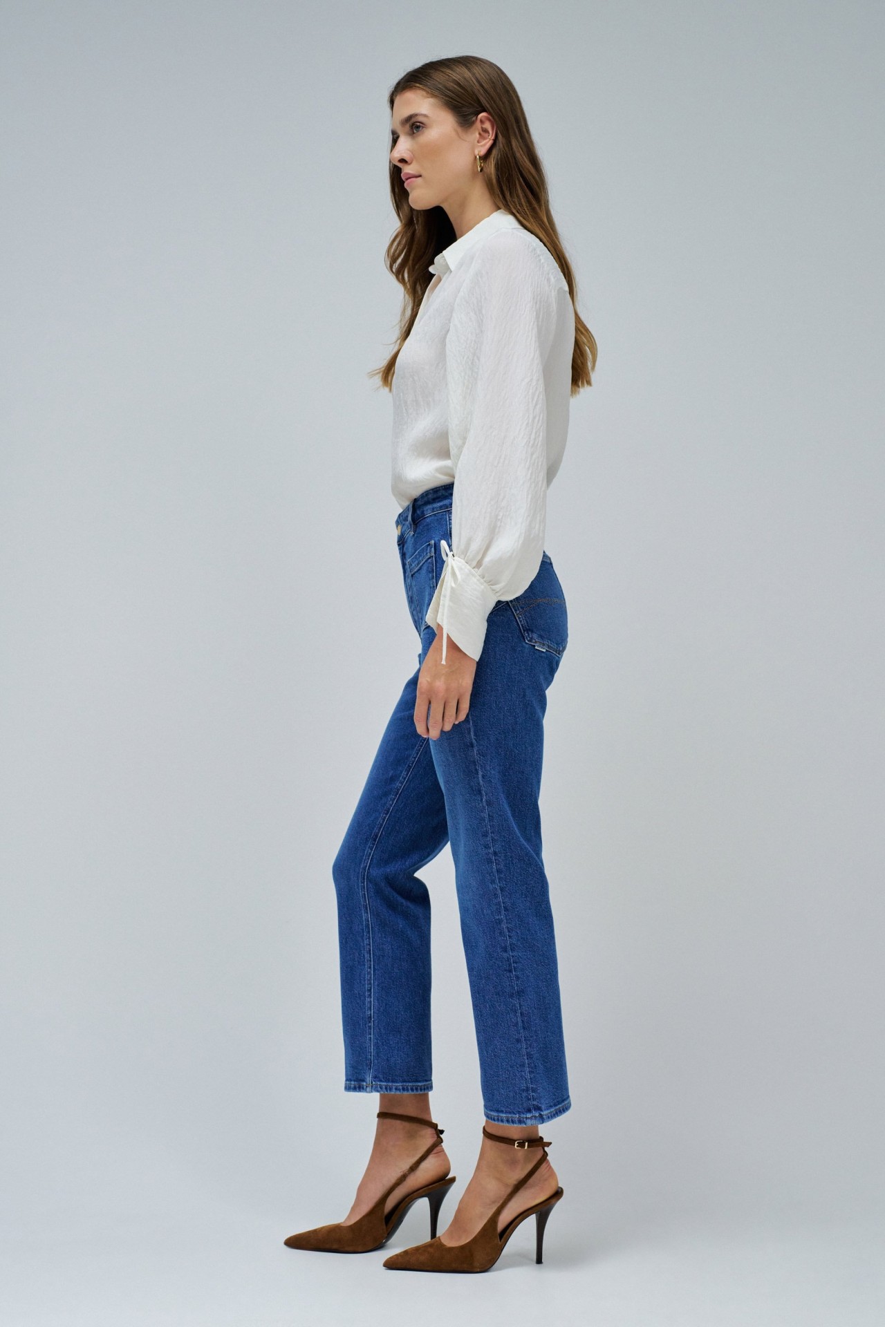 VAQUEROS FAITH PUSH IN CROPPED FLARE