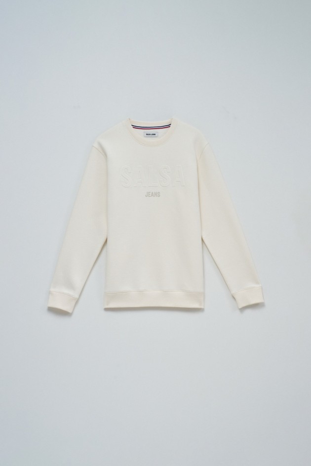 SWEATSHIRT MIT BRANDING