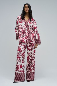 KIMONO � IMPRIM� FLORAL