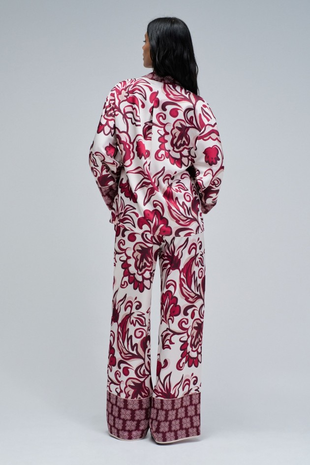KIMONO COM ESTAMPADO FLORAL