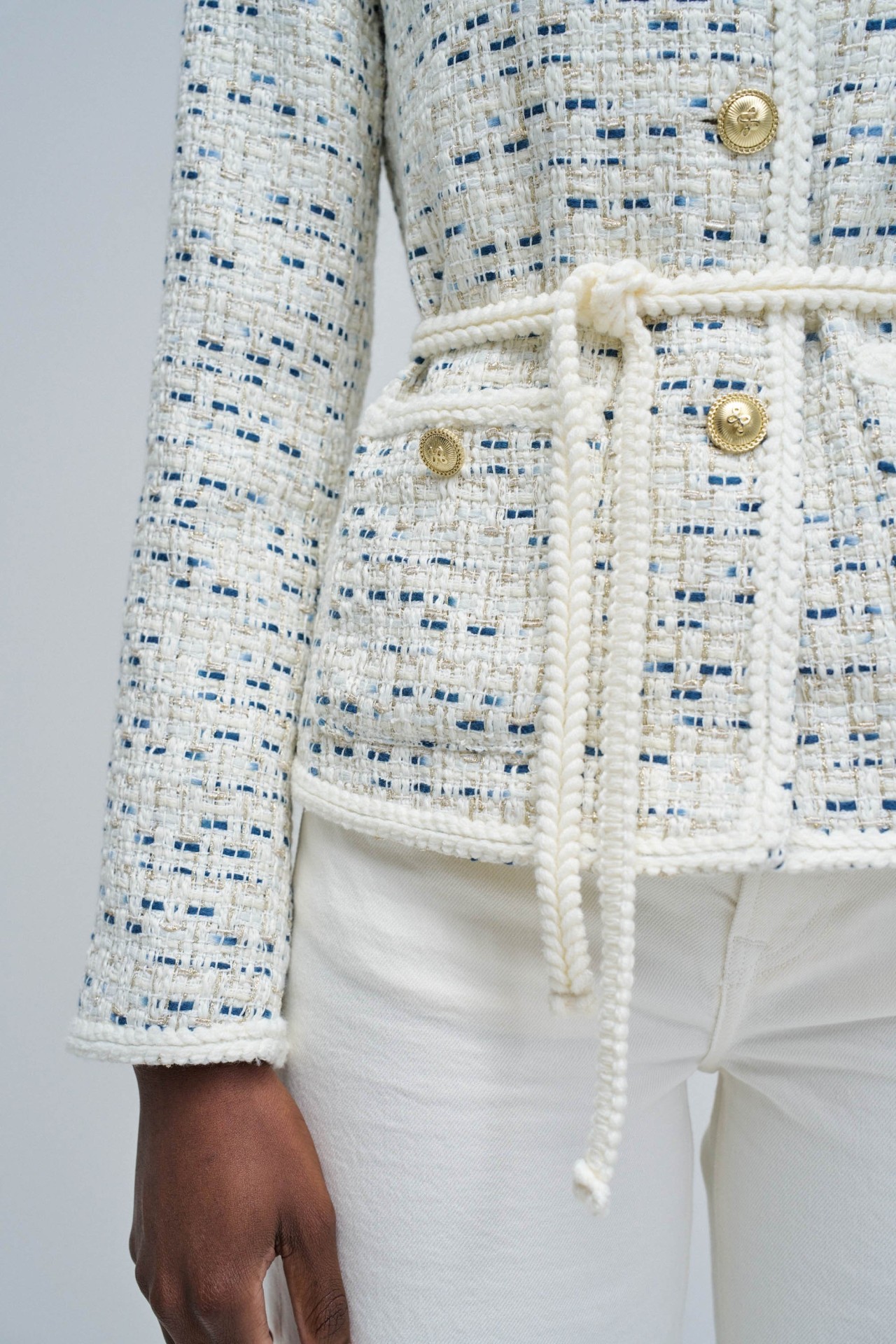 MANTEAU EN TWEED