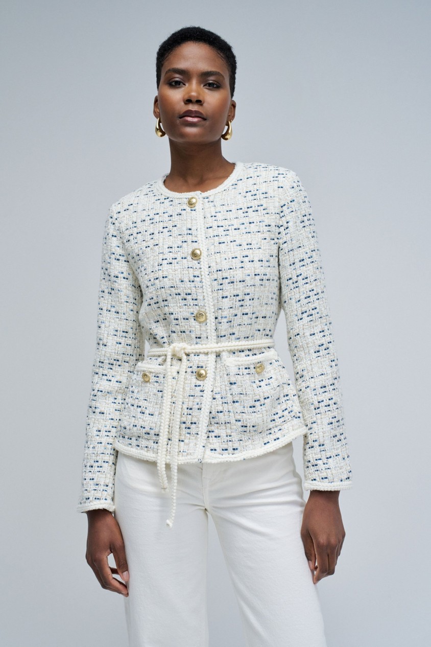 MANTEAU EN TWEED