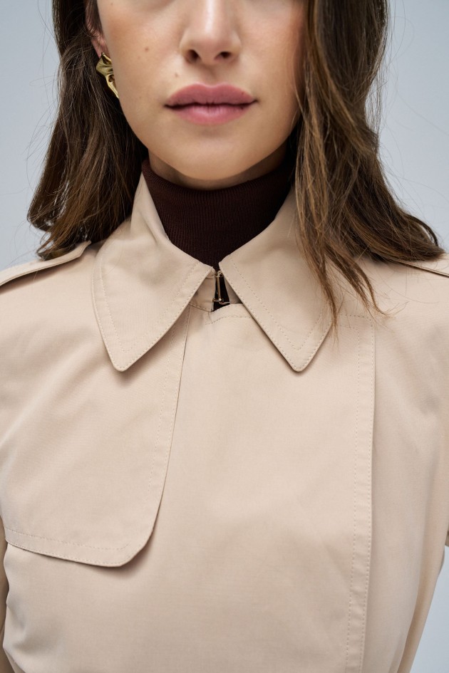 GABARDINA CON CINTURÓN