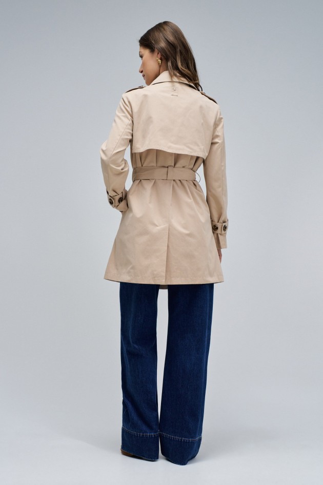 GABARDINA CON CINTURÓN