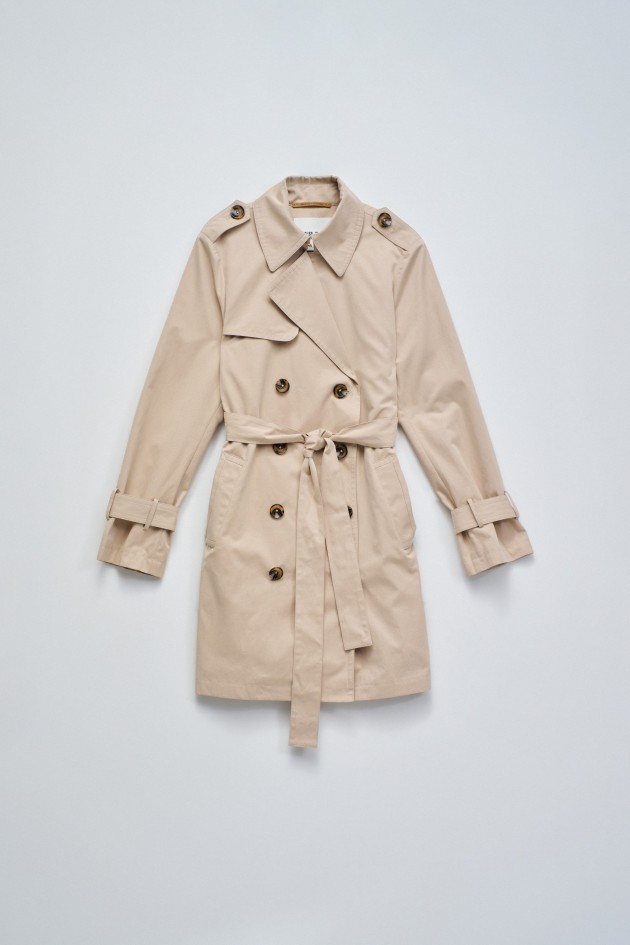 GABARDINA CON CINTURÓN