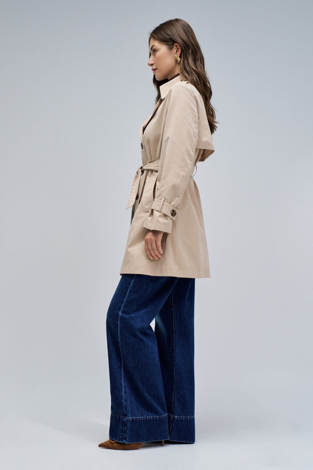 GABARDINA CON CINTURÓN