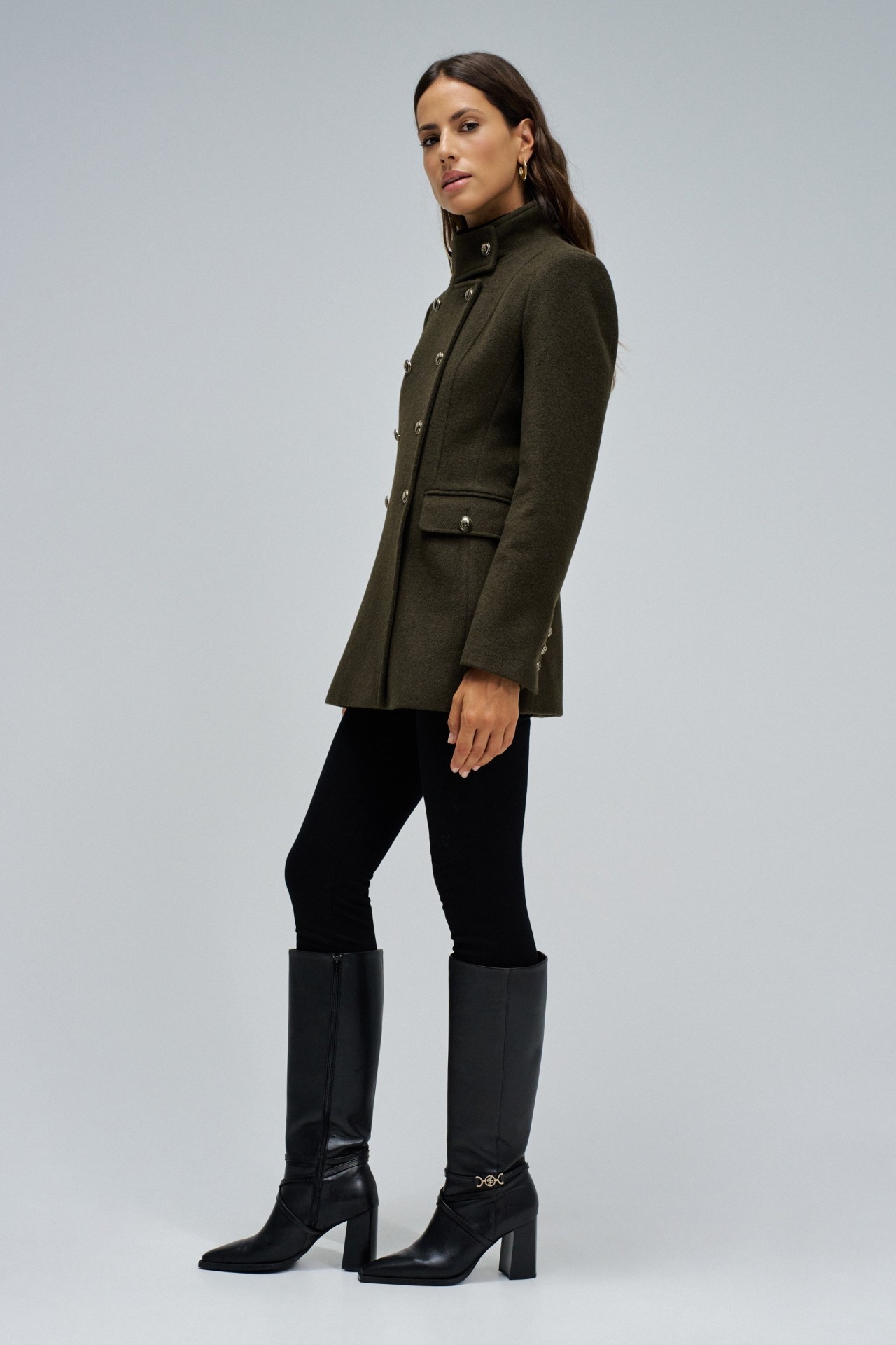 SHORT WOOLLEN COAT