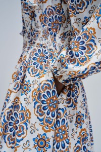 VESTIDO CURTO COM PADR�O