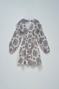 VESTIDO CURTO COM PADR�O