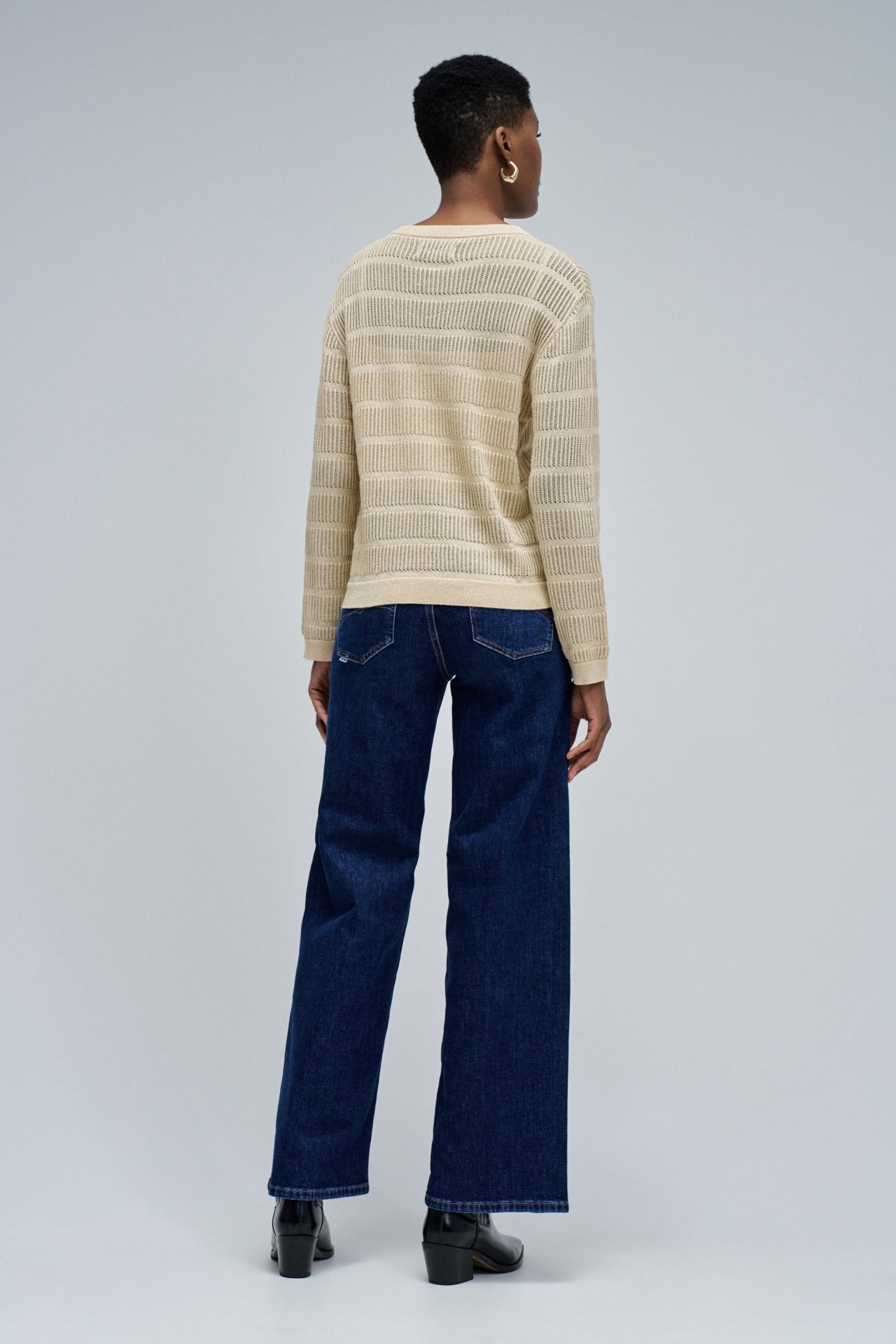 CAMISOLA DE MALHA COM BRILHO