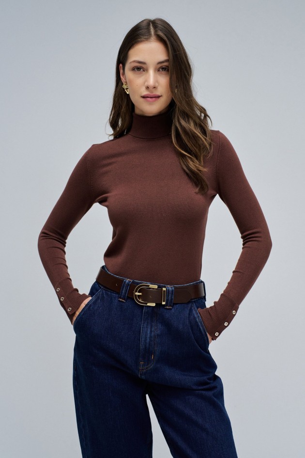 HIGH NECK SWEATER