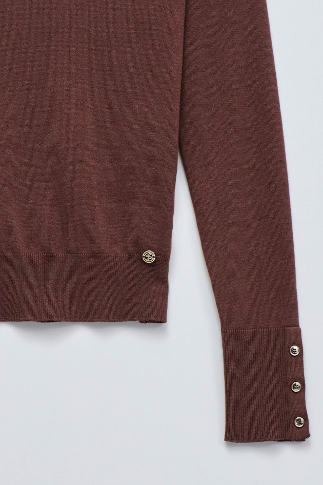 HOHER HALS PULLOVER
