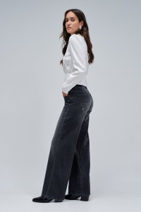 BESTICKTE BLUSE
