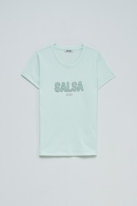 T-SHIRT MIT BRANDING