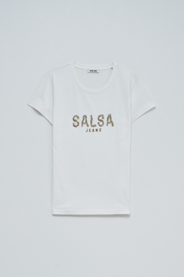 T-SHIRT MIT BRANDING