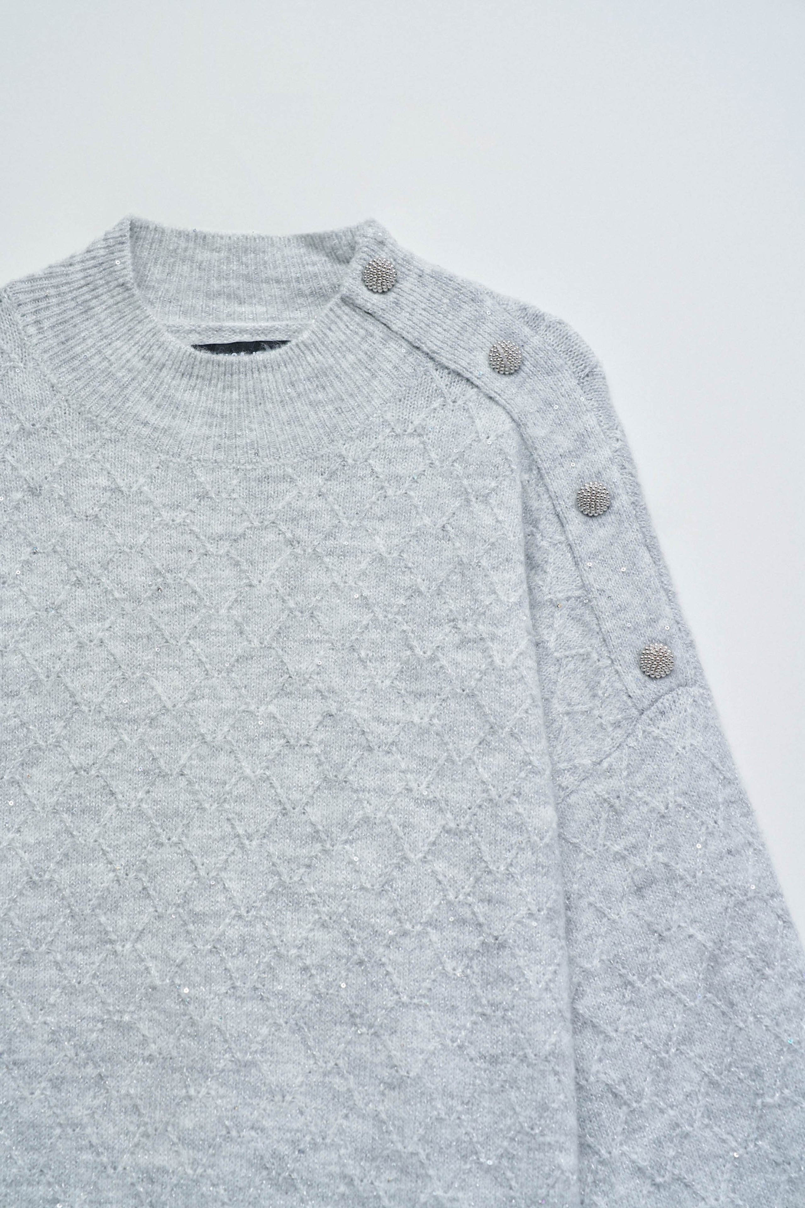 KNIT SWEATER WITH LUREX