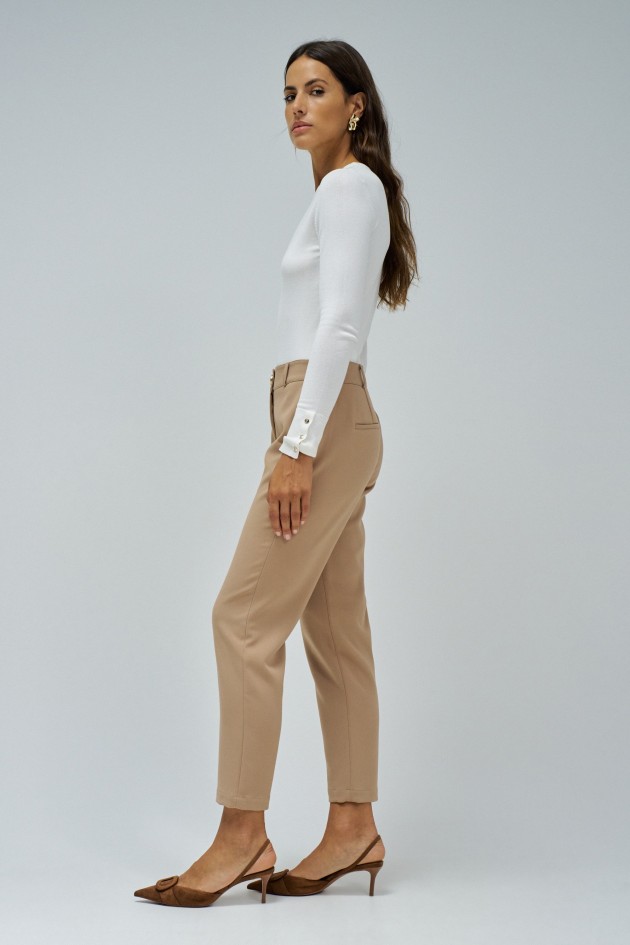 SLIM FIT CHINO TROUSERS