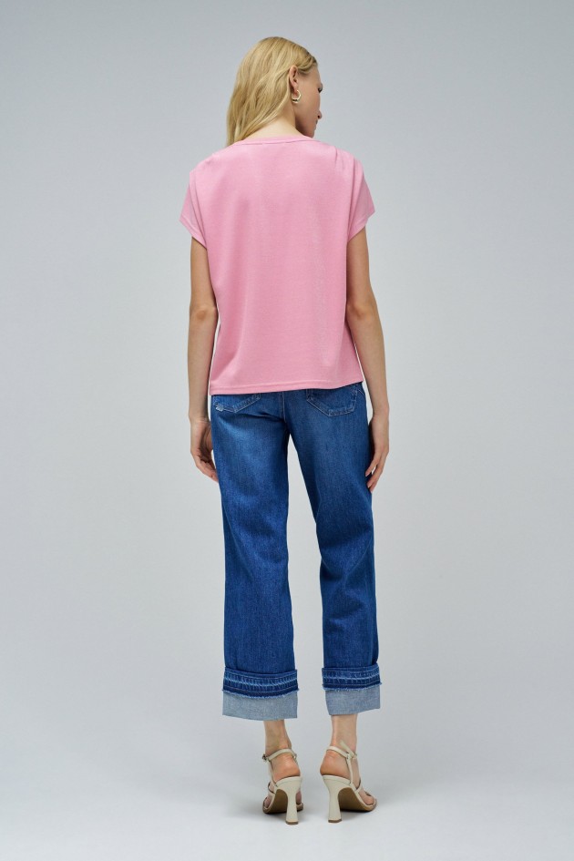 T-SHIRT WITH SHINE