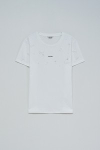T-SHIRT WITH BEADS