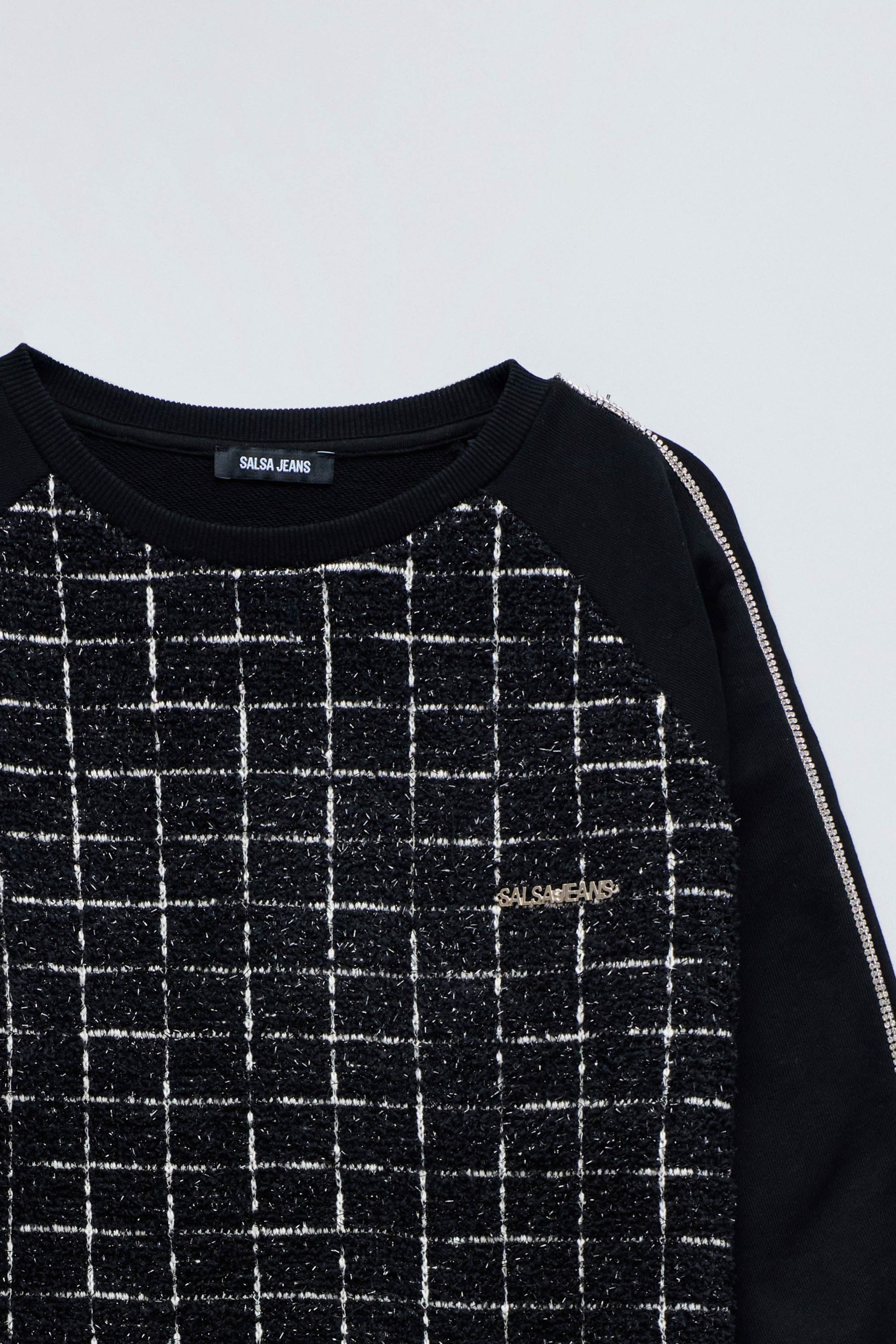 SWEATSHIRT IN TWEED